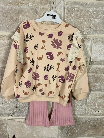 טרינינג מבית VOVIDO בצבעים שקטים עם טייץ