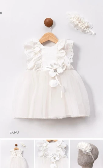 שמלה לבנה יפה מאוד מבית CUMINO