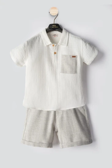 סט קליל מהמם בצבע אפור